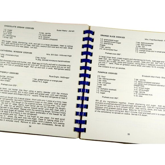 1979 Springfield PTA Cookbook – Missouri Spiral-Bound Vintage Recipes, 153 Pages - Picture 5 of 6